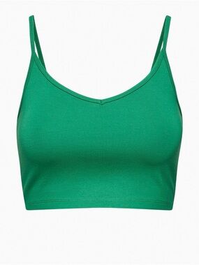 Aritzia Green Spaghetti Strap Tank